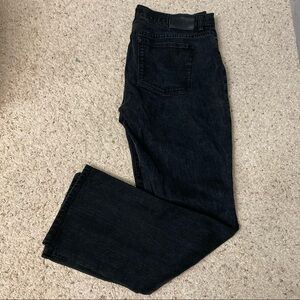 Lauren Ralph Lauren Classic Straight Black Denim Jeans - Size 14